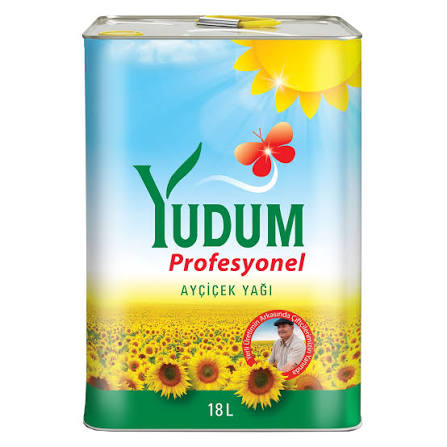 Yudum Ayçiçek Yağı 18 L